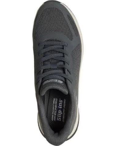 SKECHERS SCARPE SKECHERS UOMO SLIP-INS 118423 GRIGIO CASUAL GRIS