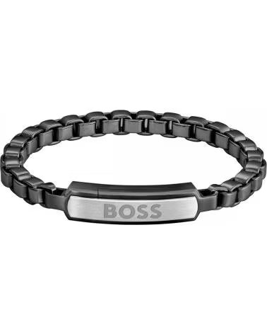 BOSS BOSS 1580598S BLACK STAINLESS STEEL BRACELET NEGRO