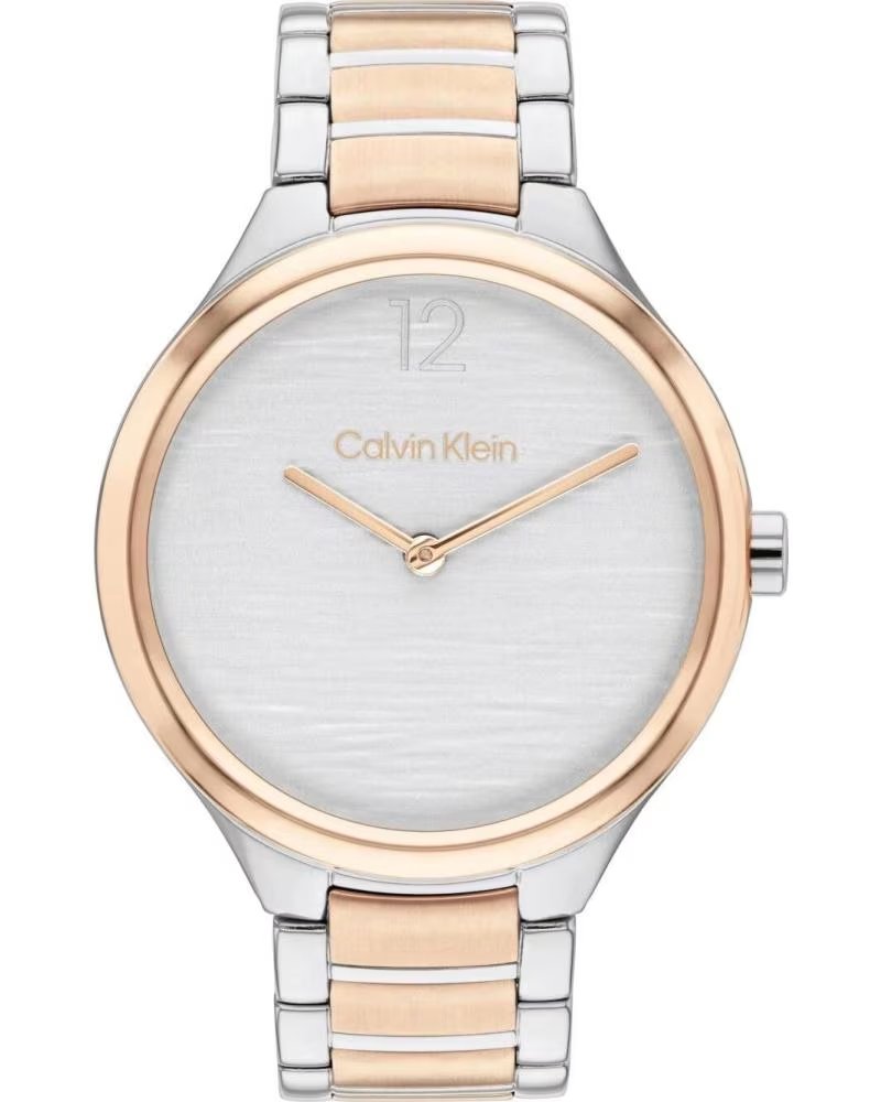 CALVIN KLEIN CALVIN KLEIN DAMENUHR 25100049, ZWEIFARBIG ROSÉGOLD ROSA