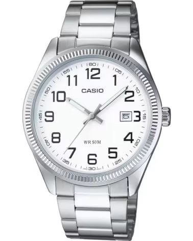 CASIO RELOJ CASIO MTP-1302PD-7BVEF DE ACERO INOXIDABLE CON ESFERA BLANCA GRIS