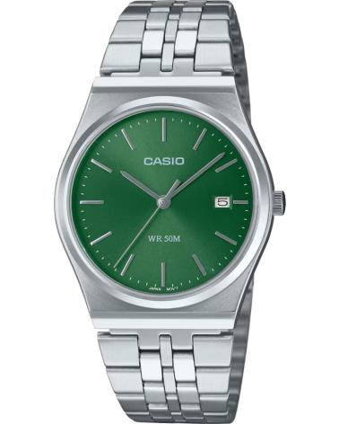 CASIO RELOJ CASIO MTP-B145D-3AVEF DE ACERO INOXIDABLE VERDE GRIS
