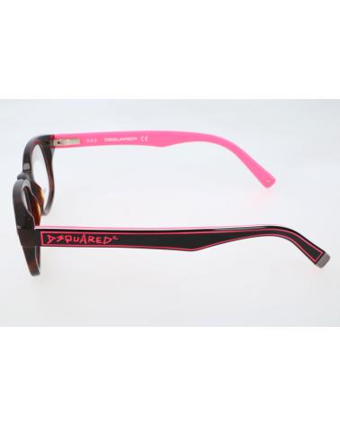 DSQUARED2 GAFAS OFTÁLMICAS DSQUARED2 DQ5098 RECTANGULARES MARRÓN Y ROSA