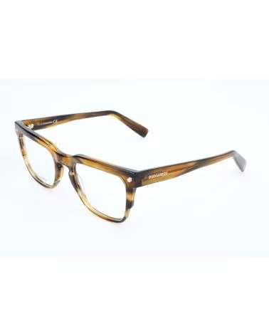 DSQUARED2 ÓCULOS DSQUARED2 DQ5274 TARTARUGA ARMAÇÃO RETANGULAR UNISSEX