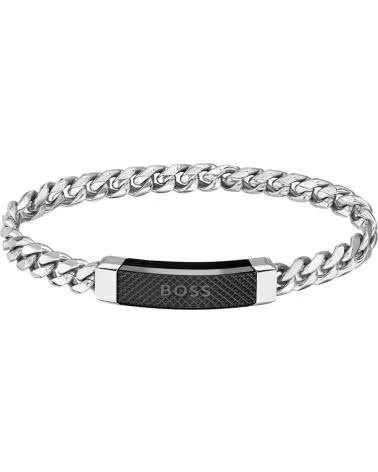 HUGO BOSS PULSEIRA HUGO BOSS 1580260 EM AÇO INOXIDÁVEL COM PLACA CENTRAL