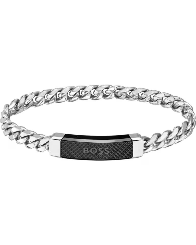HUGO BOSS PULSEIRA HUGO BOSS 1580260 EM AÇO INOXIDÁVEL COM PLACA CENTRAL