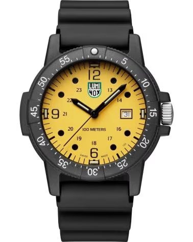 LUMINOX RELÓGIO LUMINOX X2 2005 PRETO MOSTRADOR AMARELO NEGRO