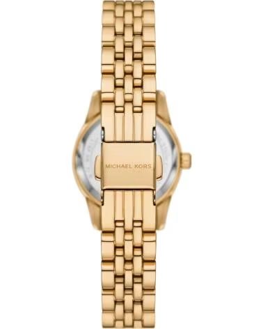 MICHAEL KORS MONTRE MICHAEL KORS BRADSHAW FEMME DORÉ BRACELET MÉTALLIQUE BLEU DORADO