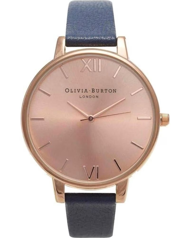 OLIVIA BURTON OLIVIA BURTON CLASSIC DIAL UHR BLAU UND ROSÉGOLD AZUL
