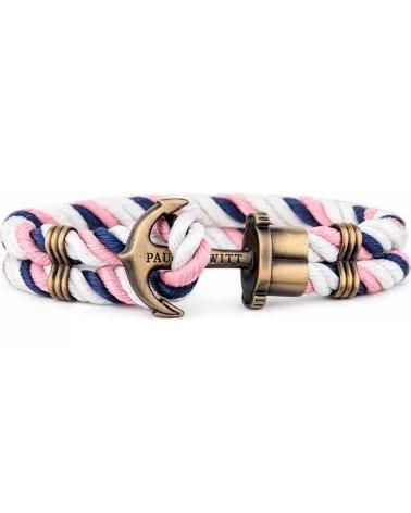 PAUL HEWITT PAUL HEWITT PH-N-NLPW-M BRACELET WITH GOLDEN ANCHOR