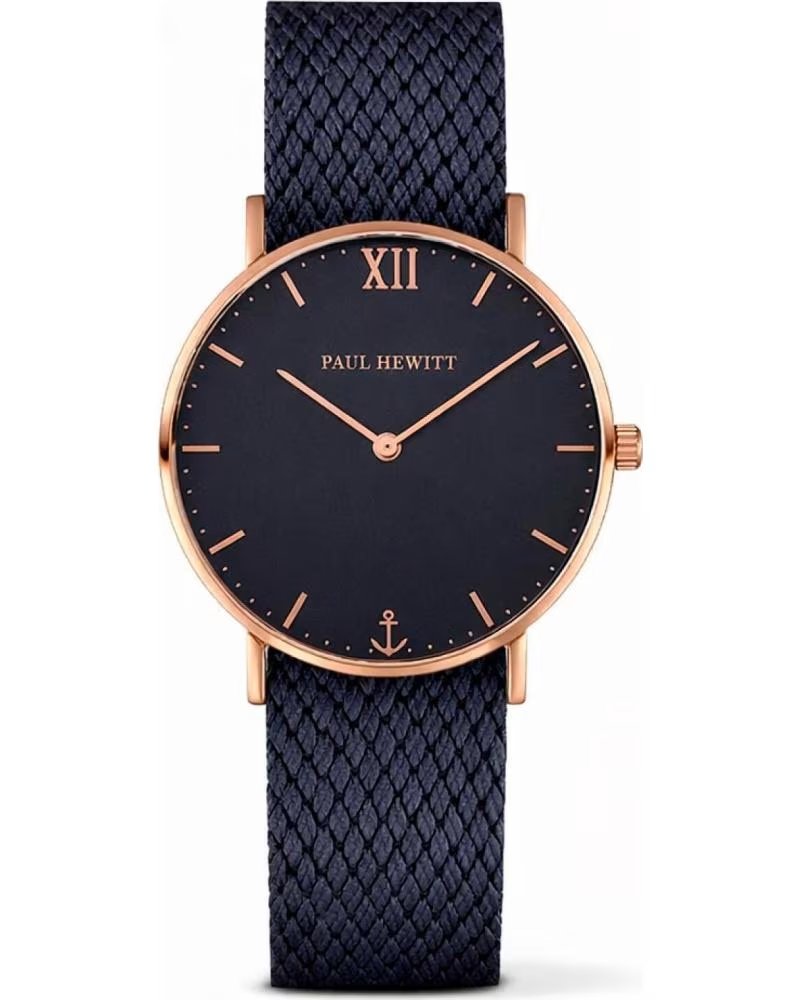 PAUL HEWITT PAUL HEWITT SAILOR LINE WATCH BLUE WITH STAINLESS STEEL STRAP AND BLUE DIAL AZUL