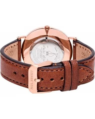 PAUL HEWITT RELÓGIO PAUL HEWITT SAILOR LINE MARROM PULSEIRA DE COURO MASCULINO FEMININO MARRON