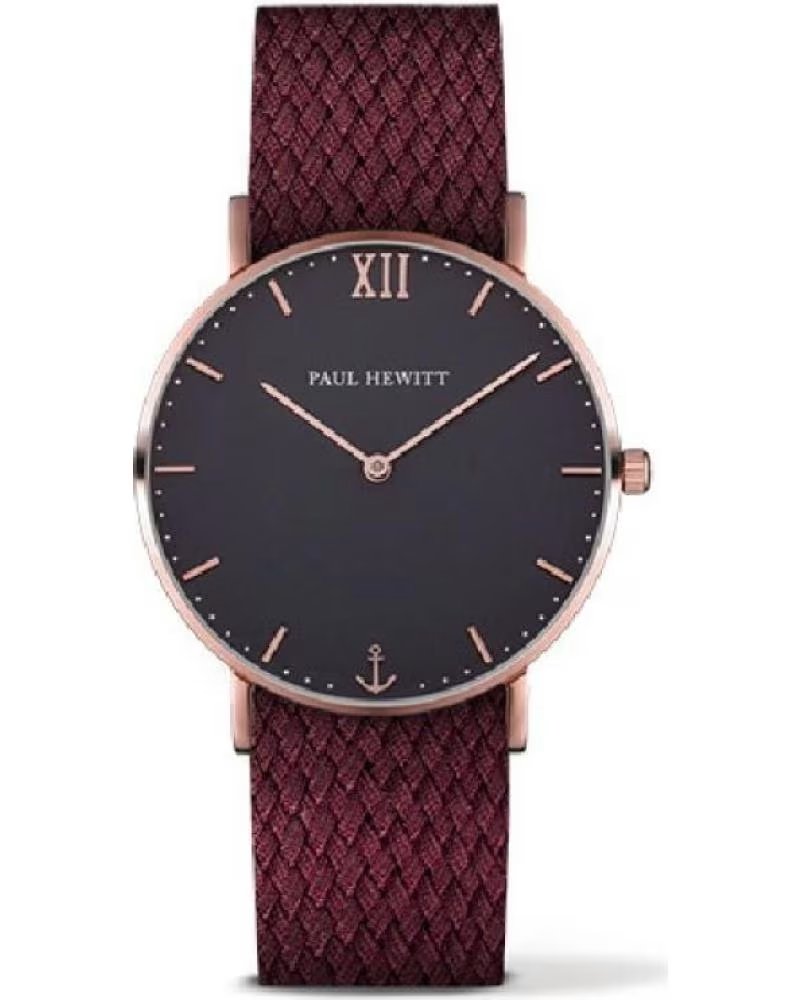 PAUL HEWITT RELÓGIO PAUL HEWITT SAILOR LINE VERMELHO - AÇO INOXIDÁVEL ROJO