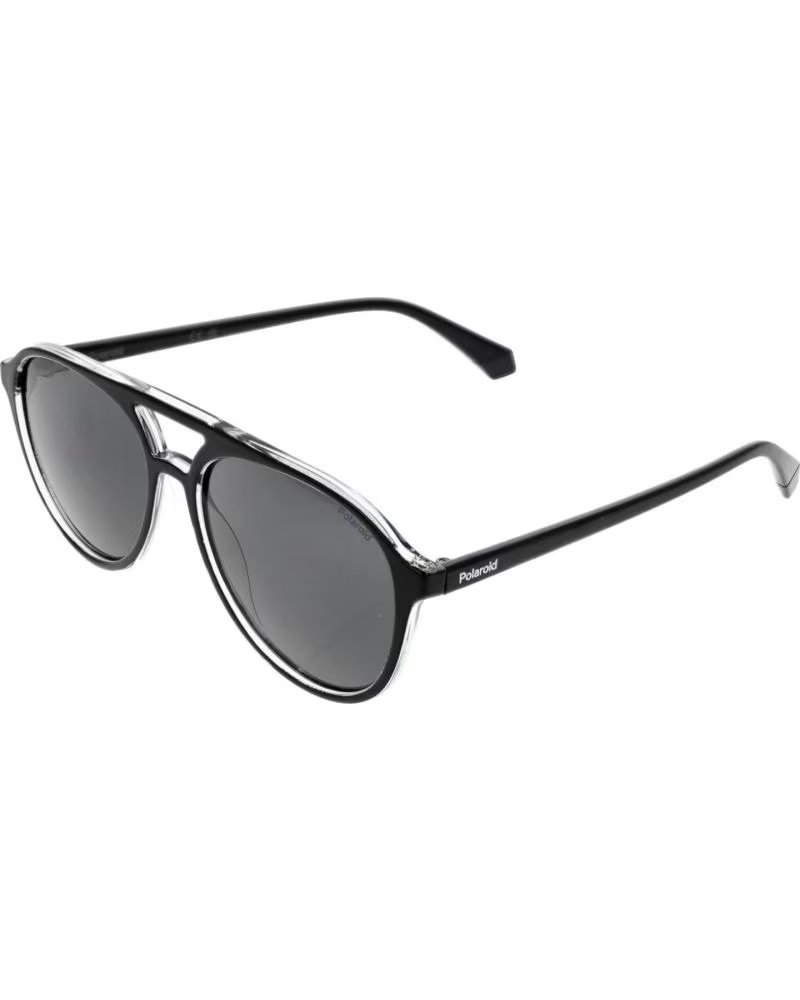 POLAROID POLAROID AVIATOR SUNGLASSES BLACK PLD-4162-S-567C5M9