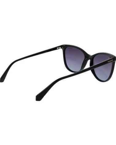POLAROID POLAROID SUNGLASSES PLD-4179-S WOMEN CAT EYE MATTE BLACK GRADIENT