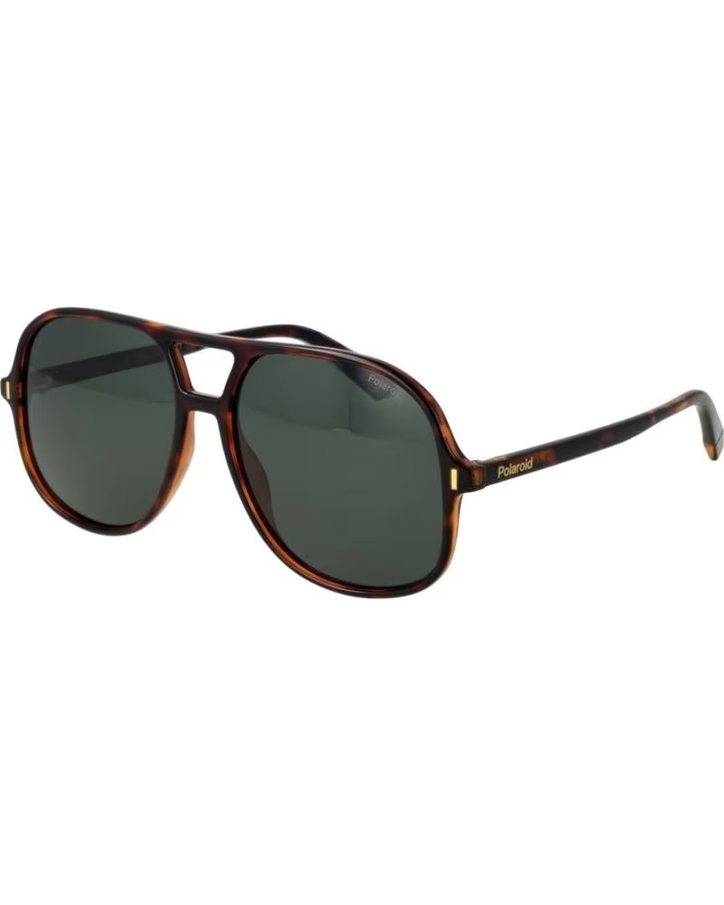 POLAROID POLAROID SUNGLASSES PLD-6217-S-57086UC AVIATOR TORTOISE