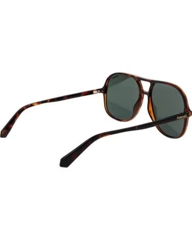 POLAROID POLAROID SUNGLASSES PLD-6217-S-57086UC AVIATOR TORTOISE