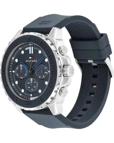 TOMMY HILFIGER MONTRE TOMMY HILFIGER 1710687 CHRONOGRAPHE BLEU POUR HOMME AZUL
