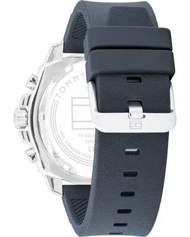 TOMMY HILFIGER MONTRE TOMMY HILFIGER 1710687 CHRONOGRAPHE BLEU POUR HOMME AZUL