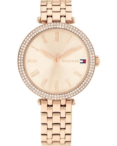 TOMMY HILFIGER TOMMY HILFIGER DAMENUHR 1782721 ROSÉ MIT ZIRKONIA ROSA