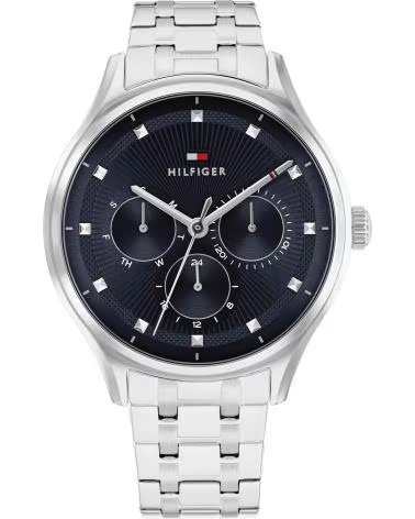 TOMMY HILFIGER MONTRE TOMMY HILFIGER ACIER INOXYDABLE GRIS MULTIFONCTION POUR HOMME GRIS