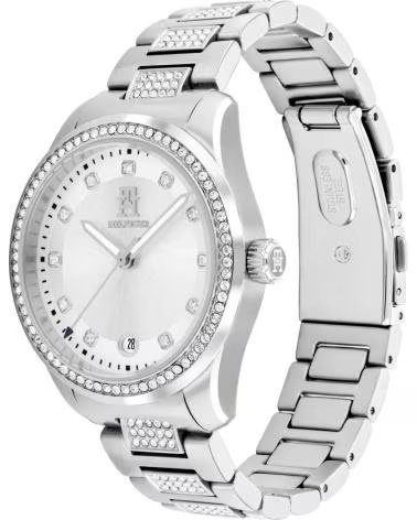 TOMMY HILFIGER MONTRE TOMMY HILFIGER 1782757 POUR FEMME, ACIER INOXYDABLE ARGENTÉ GRIS