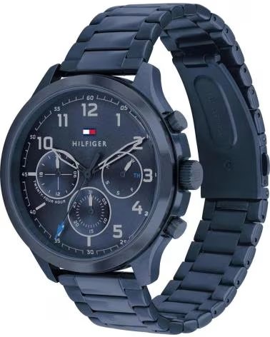 TOMMY HILFIGER TOMMY HILFIGER CHRONOGRAPH UHR DUNKELBLAU EDELSTAHL HERREN 1791853 AZUL