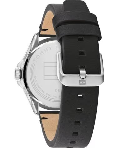 TOMMY HILFIGER MONTRE TOMMY HILFIGER 1791904 NOIR BRACELET EN CUIR NEGRO