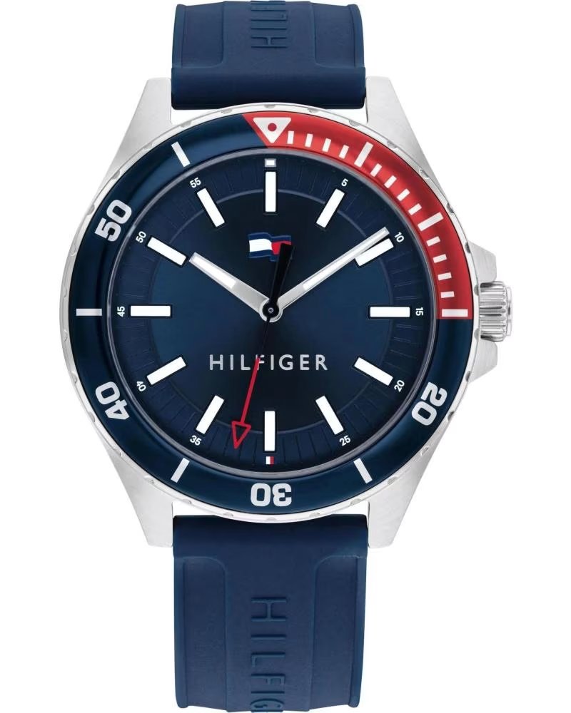 TOMMY HILFIGER TOMMY HILFIGER 1792009 HERRENUHR, BLAU AZUL