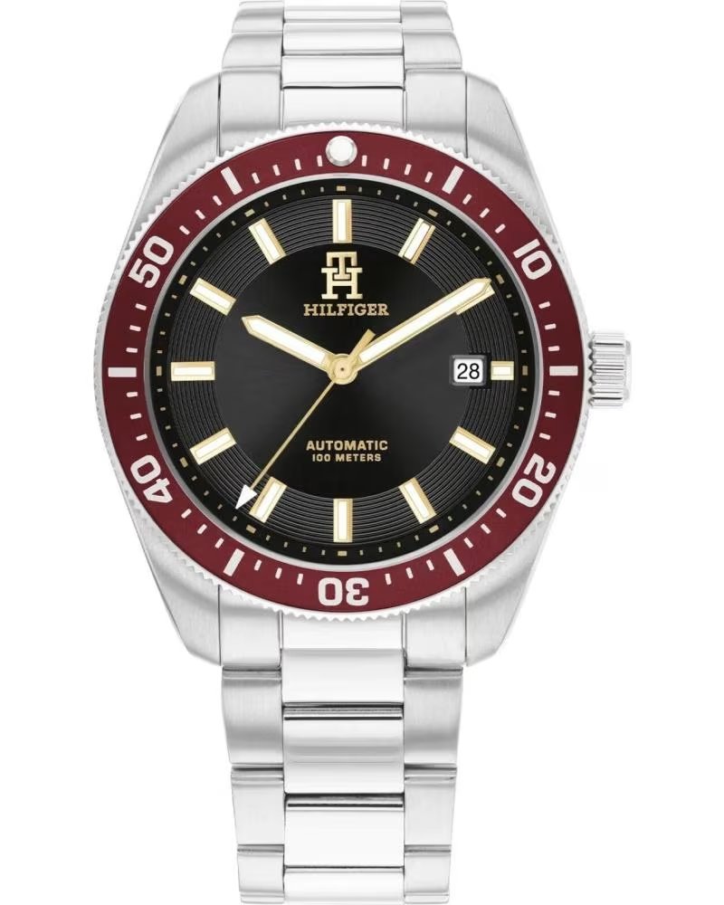 TOMMY HILFIGER RELÓGIO TOMMY HILFIGER 1792154 CINZA AÇO INOXIDÁVEL AUTOMÁTICO GRIS