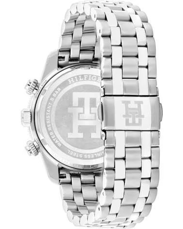 TOMMY HILFIGER TOMMY HILFIGER UHR 1792185 CHRONOGRAPH EDELSTAHL BLAU UND GRÜN GRIS