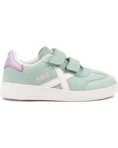 MUNICH SNEAKERS MINI BARRU VCO 17 TURCHESE BAMBINI TURQUOISE