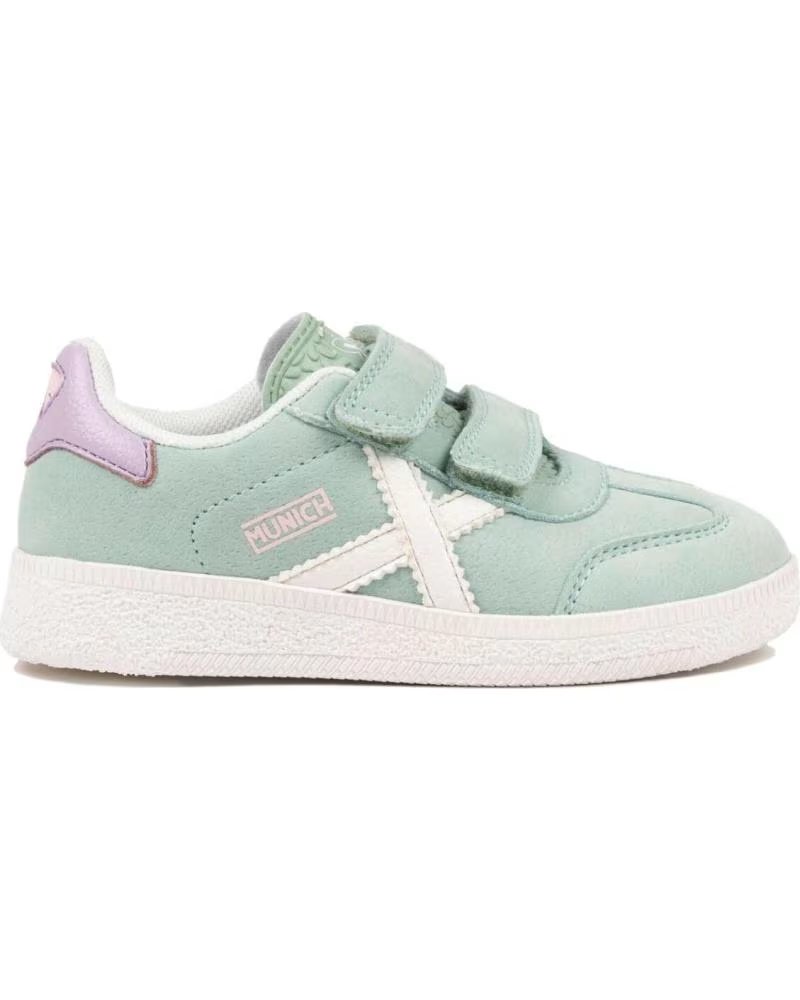 MUNICH SNEAKERS MINI BARRU VCO 17 TURCHESE BAMBINI TURQUOISE