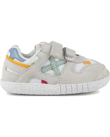 MUNICH Zapatillas Baby Goal 1627 en beige para ninos unisex