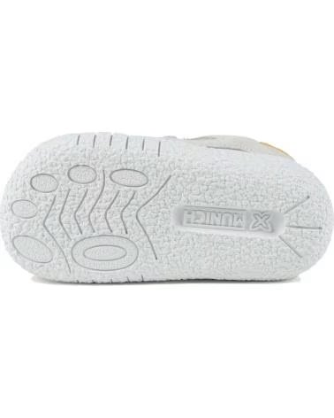 MUNICH Zapatillas Baby Goal 1627 en beige para ninos unisex