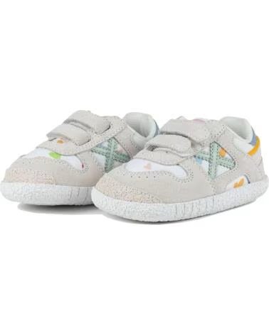 MUNICH Zapatillas Baby Goal 1627 en beige para ninos unisex