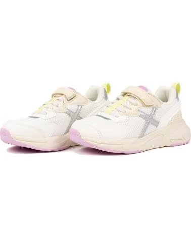 MUNICH ZAPATILLAS NINA MODELO MINI TRACK COLOR BLANCO 122