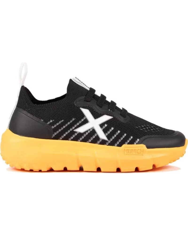 MUNICH Zapatillas Jony Kid en multicolor para ninos NEGRO