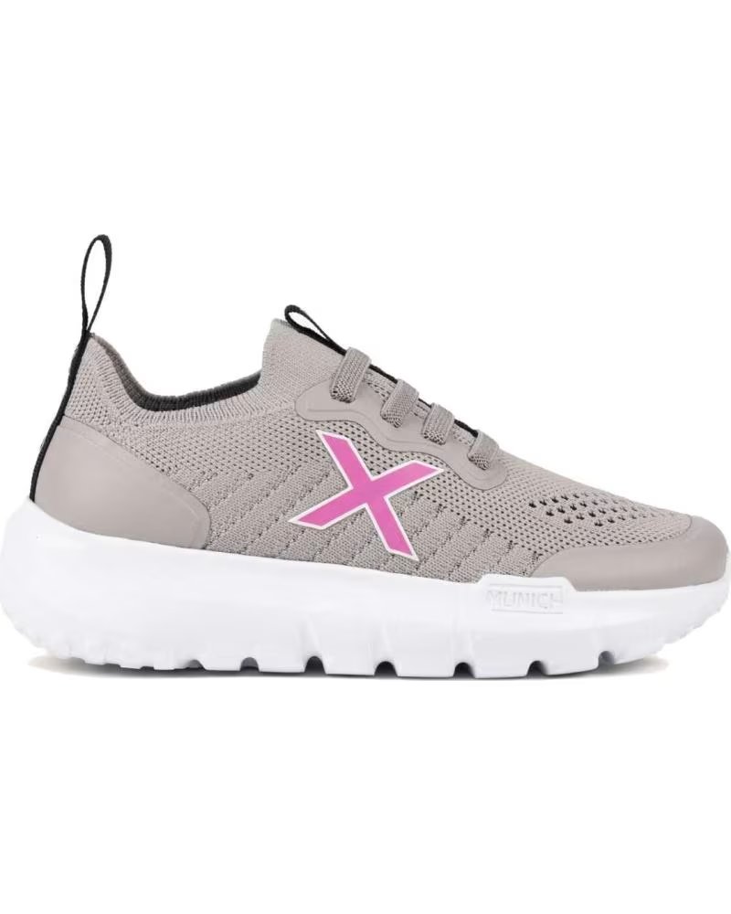 MUNICH Zapatillas Jony Kid 18 en gris para ninos unisex GRIS