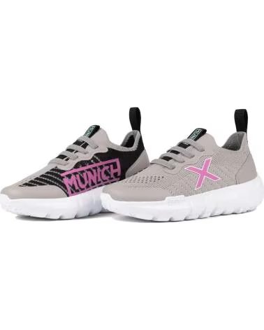 MUNICH Zapatillas Jony Kid 18 en gris para ninos unisex GRIS