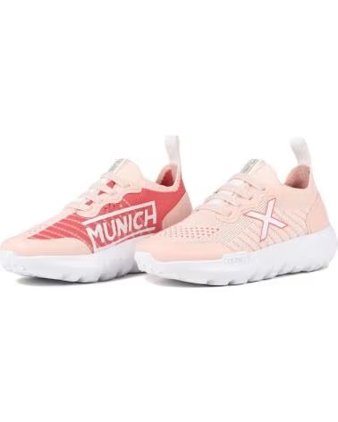 MUNICH ZAPATILLAS NINA MODELO JONY KID 19 COLOR ROSA 019