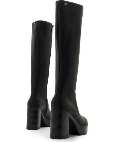MTNG BOTAS DE VESTIR ALTAS CON PLATAFORMA MUSTANG 50522 PARA MUJER NEGRO