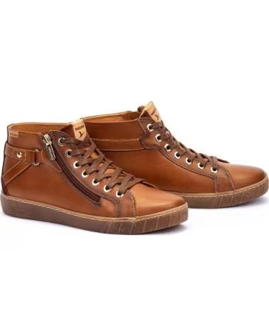 BOTÍN DEPORTIVO PIKOLINOS LANZAROTE W7B-8868C1 EN PIEL COLOR BRANDY