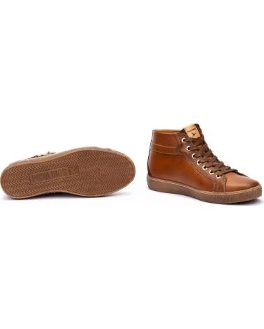 BOTÍN DEPORTIVO PIKOLINOS LANZAROTE W7B-8868C1 EN PIEL COLOR BRANDY