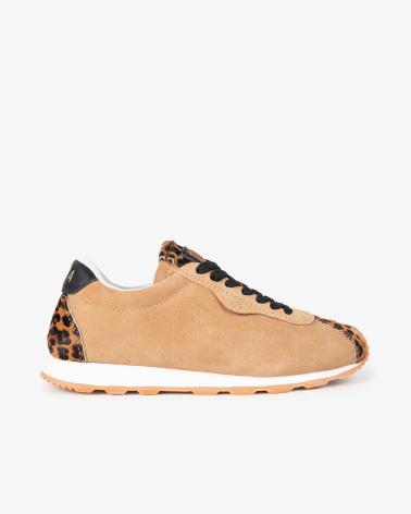 POPA ZAPATILLAS DEPORTIVAS POPA CON ESTAMPADO ANIMAL PRINT EN COLOR ARENA ARENA