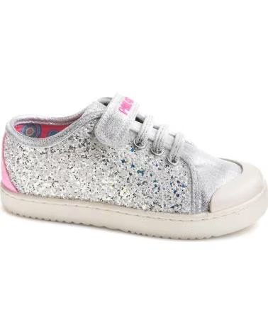 PABLOSKY ZAPATOS 147-984450 EN PLATEADO PARA NINAS PLATA