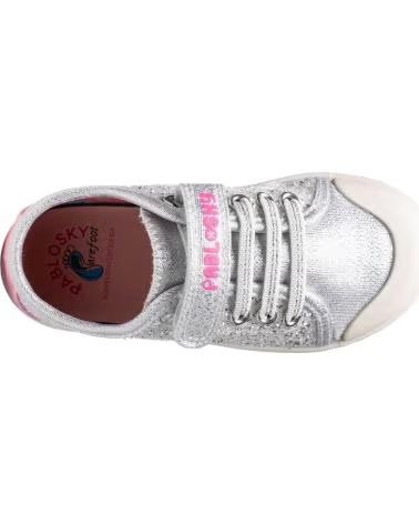 PABLOSKY ZAPATOS 147-984450 EN PLATEADO PARA NINAS PLATA
