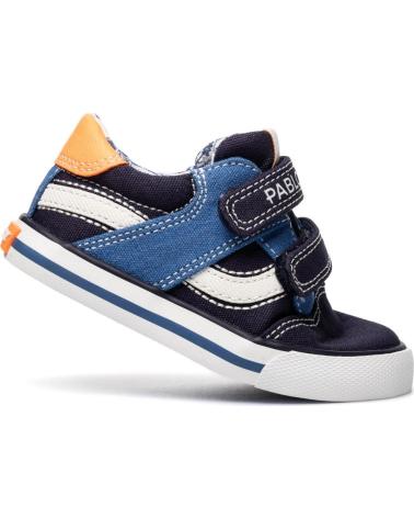 PABLOSKY ZAPATILLAS DE LONA PABLOSKY CON VELCRO PARA NIÑO AZUL