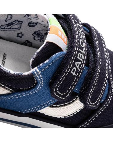 PABLOSKY ZAPATILLAS DE LONA PABLOSKY CON VELCRO PARA NIÑO AZUL