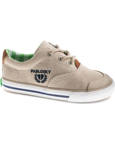 PABLOSKY ZAPATILLAS DE LONA PABLOSKY PARA NIÑO BEIG