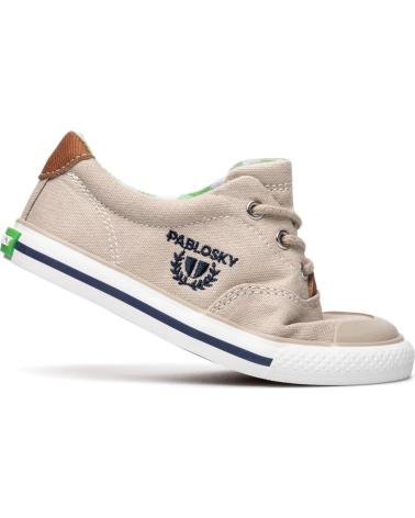 PABLOSKY ZAPATILLAS DE LONA PABLOSKY PARA NIÑO BEIG